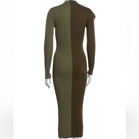 Staud Ribbed Sweater dress - Picture 4 of 4